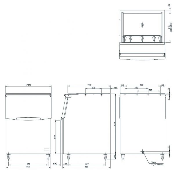 _B-301_501_801SA Technische gegevens