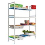 Gastronorm recht Rek | 560mm Diep | 1670mm Hoog